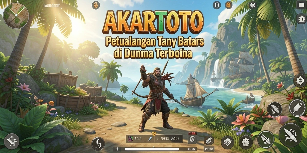 Gameplay AKARTOTO dengan petualangan mendebarkan di dunia terbuka.