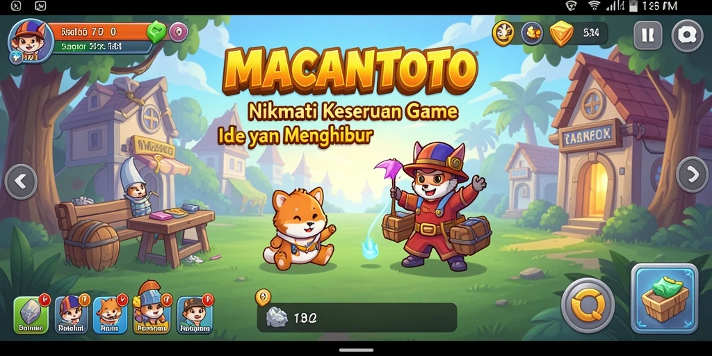 Tangkapan layar gameplay <strong>MACANTOTO</strong> yang menunjukkan aksi strategis yang mengasyikkan.