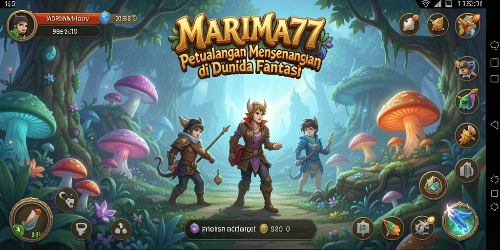 Tampilan gameplay MARIMA77 yang menarik dan penuh petualangan.