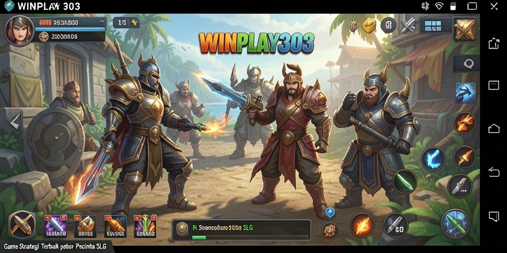 Tampilan gameplay menarik dari WINPLAY303 dengan elemen SLG yang mendebarkan.